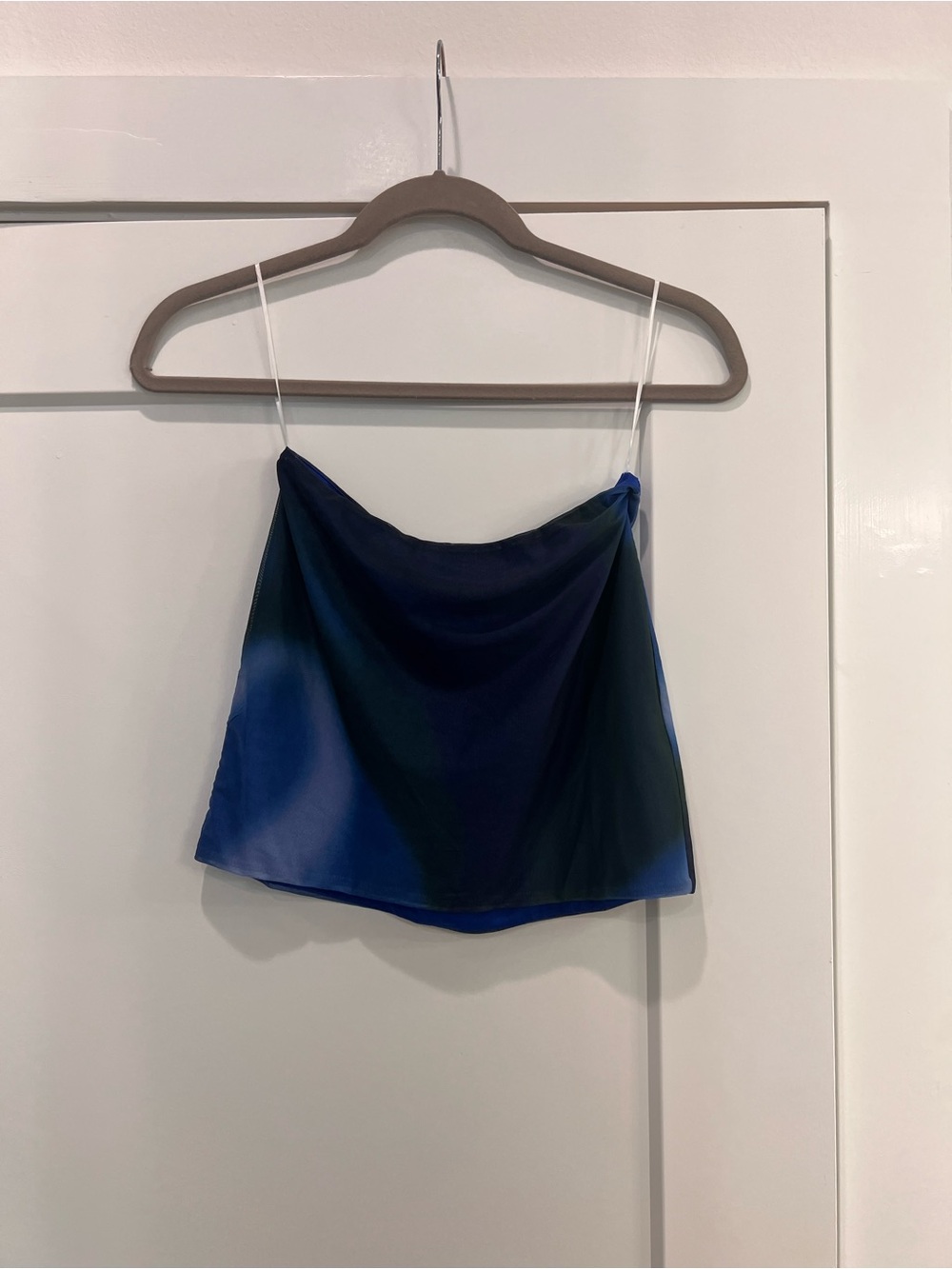 Princess Polly Two-Tone Blue Mini Skirt